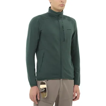 Pánská mikina Salomon Essential Lightwarm FZ M LC2706900 - green gables S