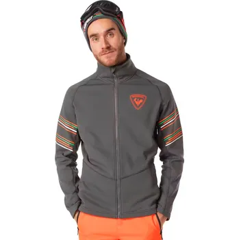Pánská mikina Pánská mikina Rossignol Classique Clim Hero Onyx Grey RLMML18-23N 25/26