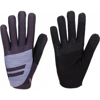 Cyklistické rukavice BBB Cyklistické rukavice dlouhoprsté - LITEZONE - šedá/černá