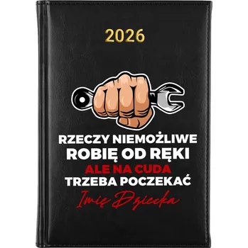 Kalendář Knižní kalendář 2026 A5 FunnyCase černý