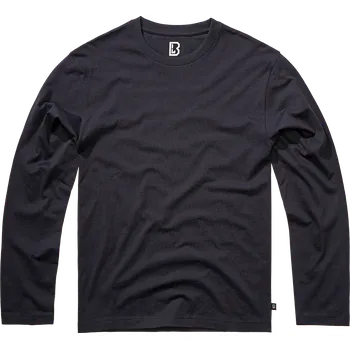 Pánské tričko BRANDIT tričko Premium Longsleeve Shirt Navy Velikost: XXL