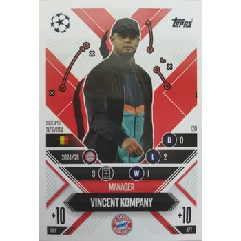 Karetní hra Vincent Kompany