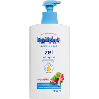 Sprchový gel Bambino Family Rhubarb jemný sprchový gel 1000 ml