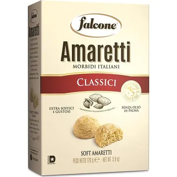 Falcone Amaretti klasické mandlové měkké 170 g