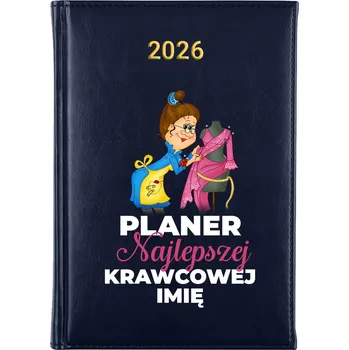 Kalendář Knižkový kalendář 2026 A5 FunnyCase modrý