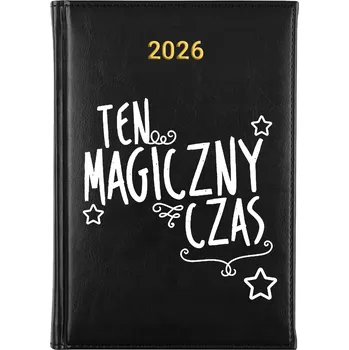 Kalendář Knižkový kalendář 2026 A5 černý