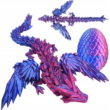 Figurka FIGURKA DRAK 3D MODEL KLOUBOVÁ FIGURKA LÉTAJÍCÍHO DRAKA