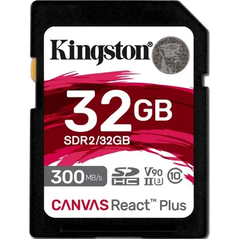 Paměťová karta KINGSTON SDHC SDR2/32GB UHS-II V90