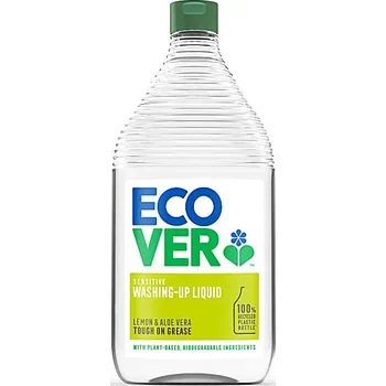 Mycí prostředek Čistič na nádobí s Aloe Vera a citrónem 950ml Ecover