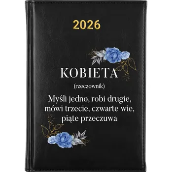 Diář Knižkový kalendář 2026 A5 černý