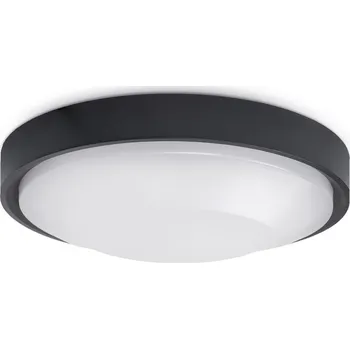 Dopo Floc LED přisazené svítidlo černé Ø250