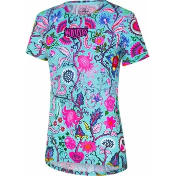 Dámské tričko Sportovní triko CYCOLOGY Secret Garden, dámské, krátký rukáv (Motiv Secret Garden, velikost S)