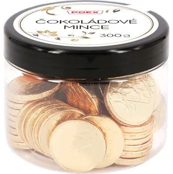 Čokoláda POEX Velké Meziříčí, a.s. Mince čokoládové 300 g