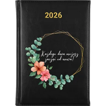 Kalendář Knižkový kalendář 2026 A5 černý