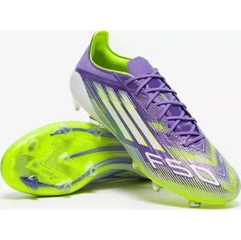 Kopačky Kopačky adidas F50 Elite FG fialová/zelená (7,5uk/ 41 1/3EU/ 25,5cm)