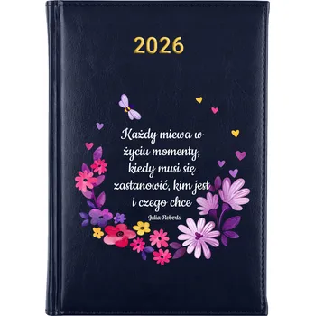 Kalendář Knižkový kalendář 2026 A5 FunnyCase modrý