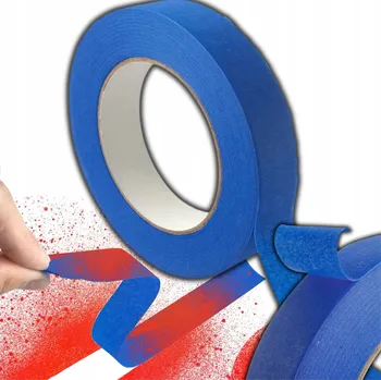 Obraz TAŚMA NIEBIESKA MALARSKA MASKUJĄCA 24x20M PAPÍROVÁ BLUE TAPES