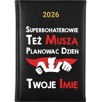 Kalendář Knižkový kalendář 2026 A5 černý