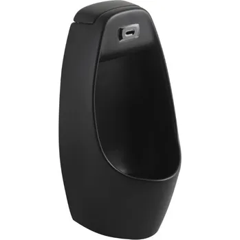 Pisoár BESTECO Designový Keramický Pisoár Černá Matná Se Senzorem Automatické Splachování TR6016-U18