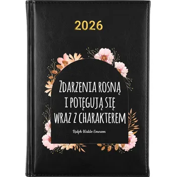 Kalendář Knižní kalendář 2026 A5 FunnyCase černý