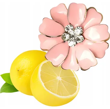 Vůně do auta Osvěžovač vzduchu do auta DIFUZÉR do mřížky, CITRON růžový květ