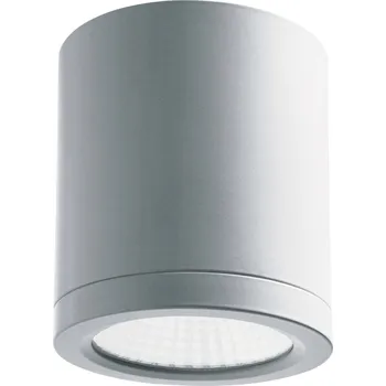 Indeluz Buis LED stropní svítidlo šedé 4000K / 90mm