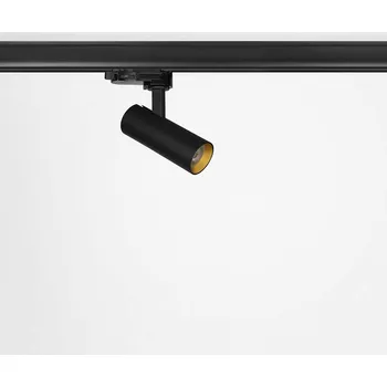 Internova Elegante LED svítidlo pro 3F lištu černá Zlatá matná / 2700K / 40°