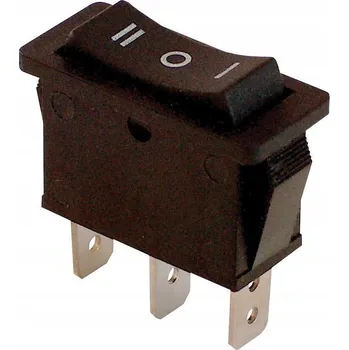 vypínač Jednopólový vypínač Klasik Tracon černý TES-12