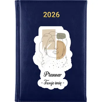 Kalendář Knižní kalendář 2026 A5 modrý