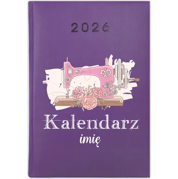 Kalendář Knižní kalendář 2026 A5 FunnyCase fialový