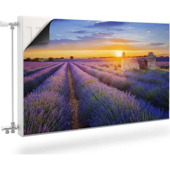 Obraz Magnetická podložka Levandulové pole při západu slunce 110x60 cm