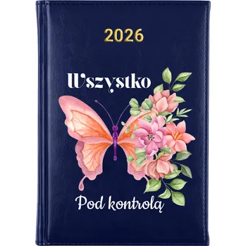 Kalendář Knižní kalendář 2026 A5 modrý