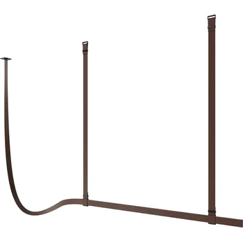 Flos Belt LED závěsné kožené svítidlo Hnědá