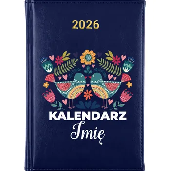Kalendář Knižní kalendář 2026 A5 modrý