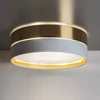 Kulatý Stropní Svítidlo TK-Lighting 45 x 45 cm bílá, žlutá