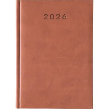 Kalendář Knižní kalendář 2026 A5 Scriba hnědý