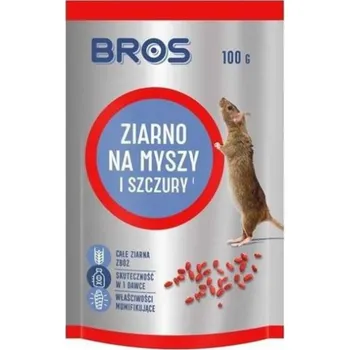 Hubení hlodavce Bros Grain pro myši a krysy 100 g