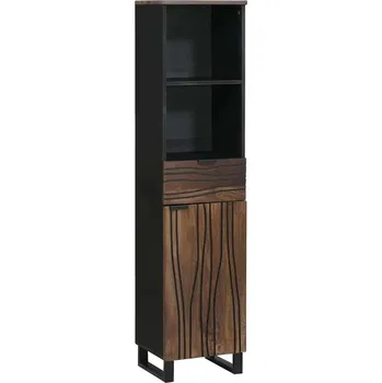 Koupelnový nábytek vidaXL Skříňka pod umyvadlo s policí Vlašský ořech 38 x 33 x 160 cm [4018030]