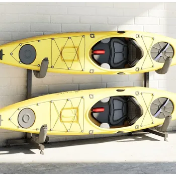 Paddleboard vidaXL Stojan na 2 kajaky 250 x 57 x 127,5 cm ocel [156342]