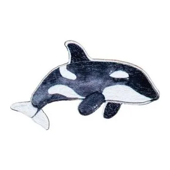 Brož Dřevěná brož Kosatka – by Epipi s praktickým zapínáním a možností výměny či vrácení do 30 dnů zdarma. - br329