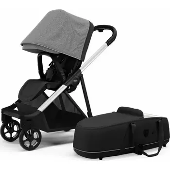 Kočárek Thule Shine + korba Grey Melange on Aluminium