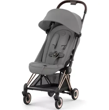 Kočárek CYBEX Coya 2025 Mirage Grey (Rosegold Frame)
