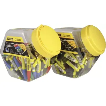 Permanentní černý mini-značkovač jemný hrot Stanley 1-47-324