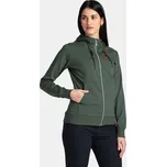 Dámská mikina KILPI TARALI-W TL0212KI TMAVĚ ZELENÁ 44