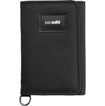 Peněženka Pacsafe RFIDsafe Trifold Wallet black bezpečnostní peněženka