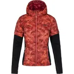 Dámská bunda s odepínacími rukávy KILPI VERONS-W QL0105KI TMAVĚ ČERVENÁ 34