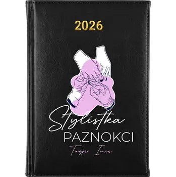 Kalendář Knižní kalendář 2026 A5 FunnyCase černý