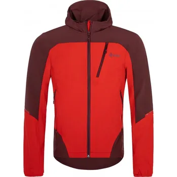 Pánská softshellová bunda Pánská bunda KILPI NEATRIL-M RM0105KI ČERVENÁ XXL