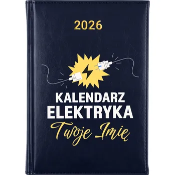Kalendář Knižkový kalendář 2026 A5 FunnyCase modrý