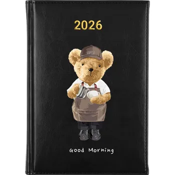 Kalendář Knižní kalendář 2026 A5 FunnyCase černý